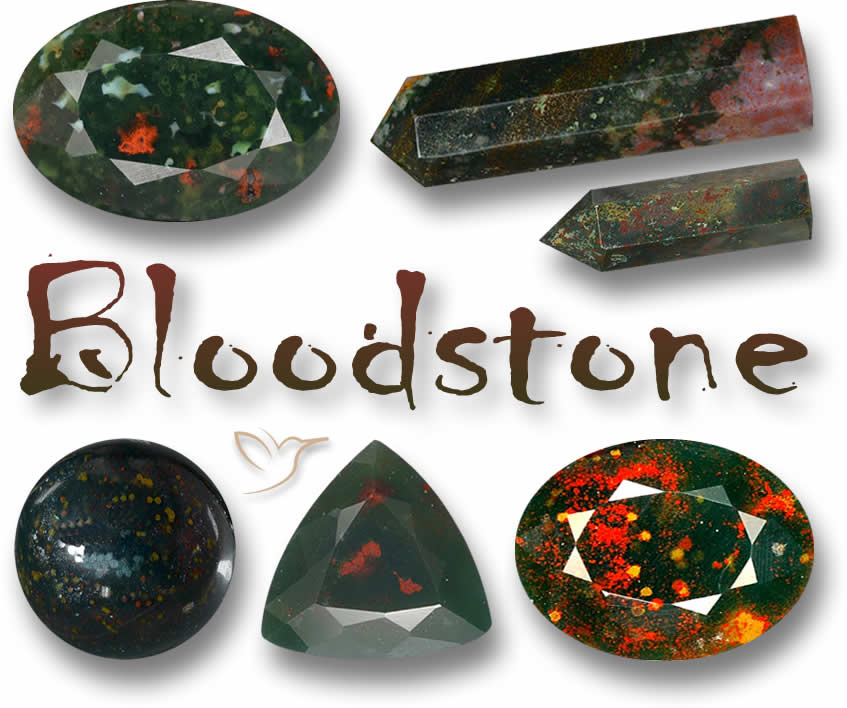 Comprar piedras preciosas de piedra de sangre