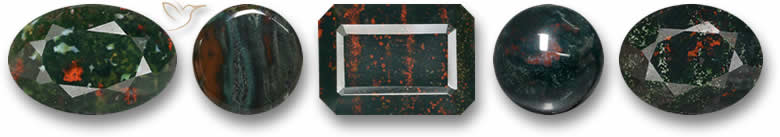 Piedras preciosas de hematites