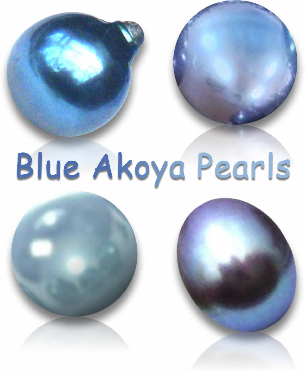 Piedras preciosas de perlas de Akoya