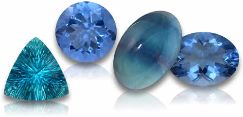 Tienda Fluorita azul Piedras Preciosas