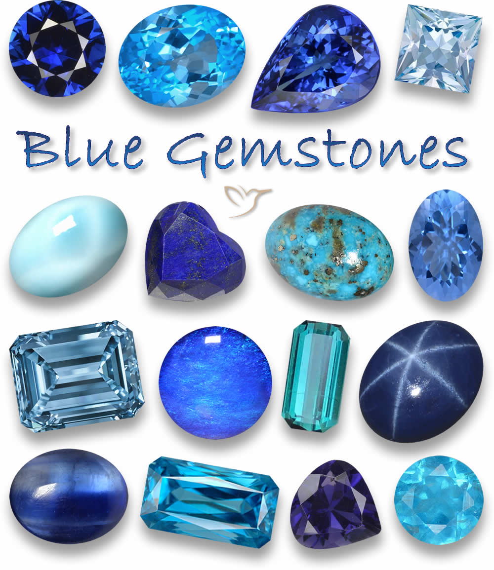 Guía de piedras preciosas azules