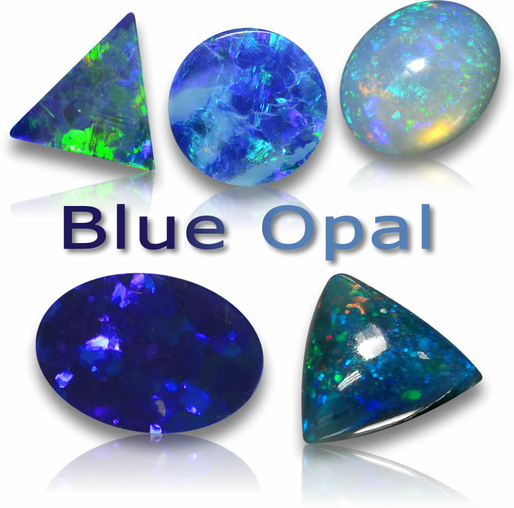 Piedras preciosas de ópalo