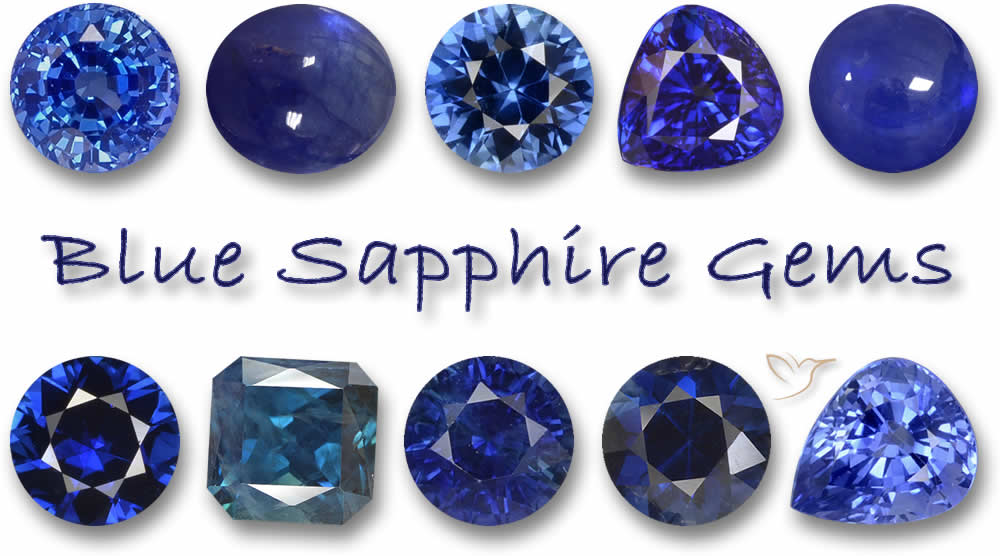 Comprar piedras preciosas de zafiro azul