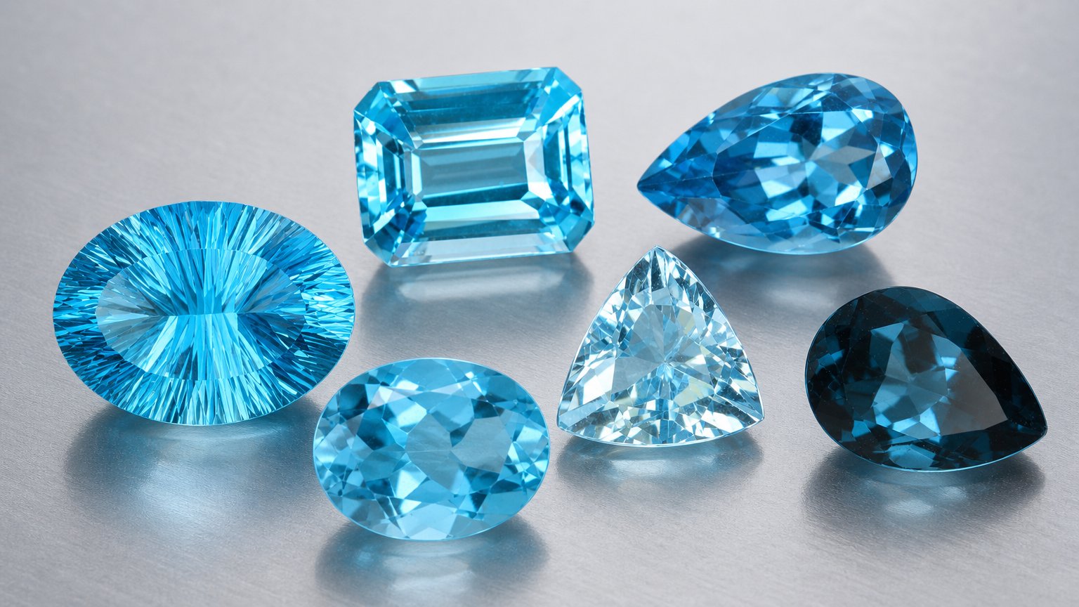 Gemas de topacio azul natural: guía de compra