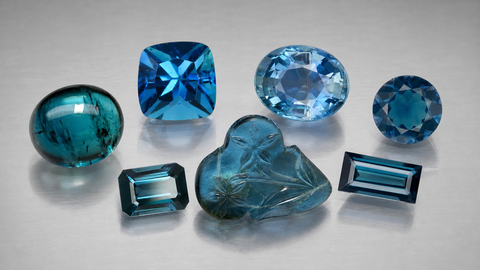 Gemas de turmalina azul natural: guía de compra