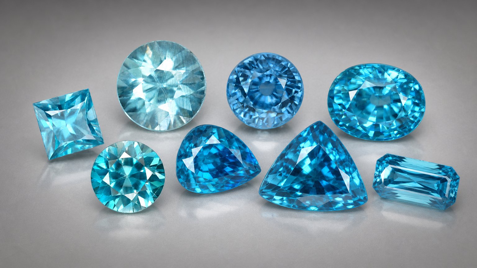 Gemas de circonita azul natural: guía de compra