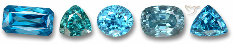 Zircones azules