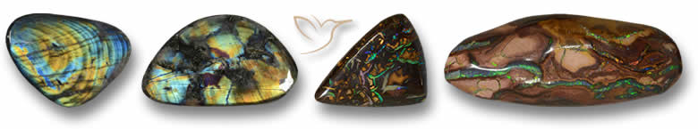 Ópalo de roca y espectrolita