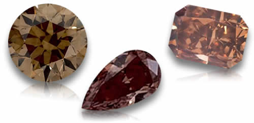 Piedras preciosas de diamante