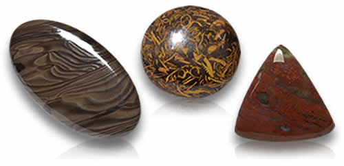 Piedras preciosas de jaspe