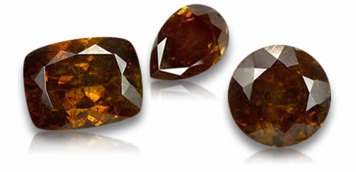 Piedras preciosas de esfalerita