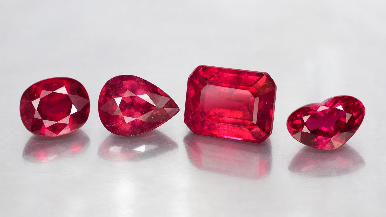 Gemas de rubí birmano natural: guía de compra