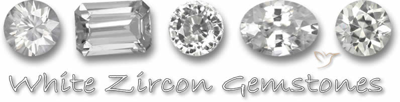 Comprar piedras preciosas de circón blanco