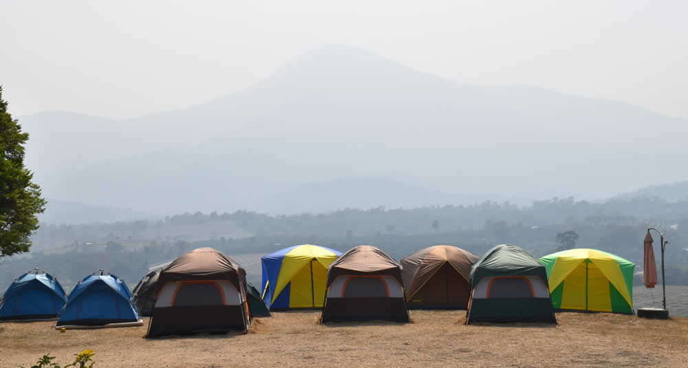Zona de Acampada en Pong Nam Ron