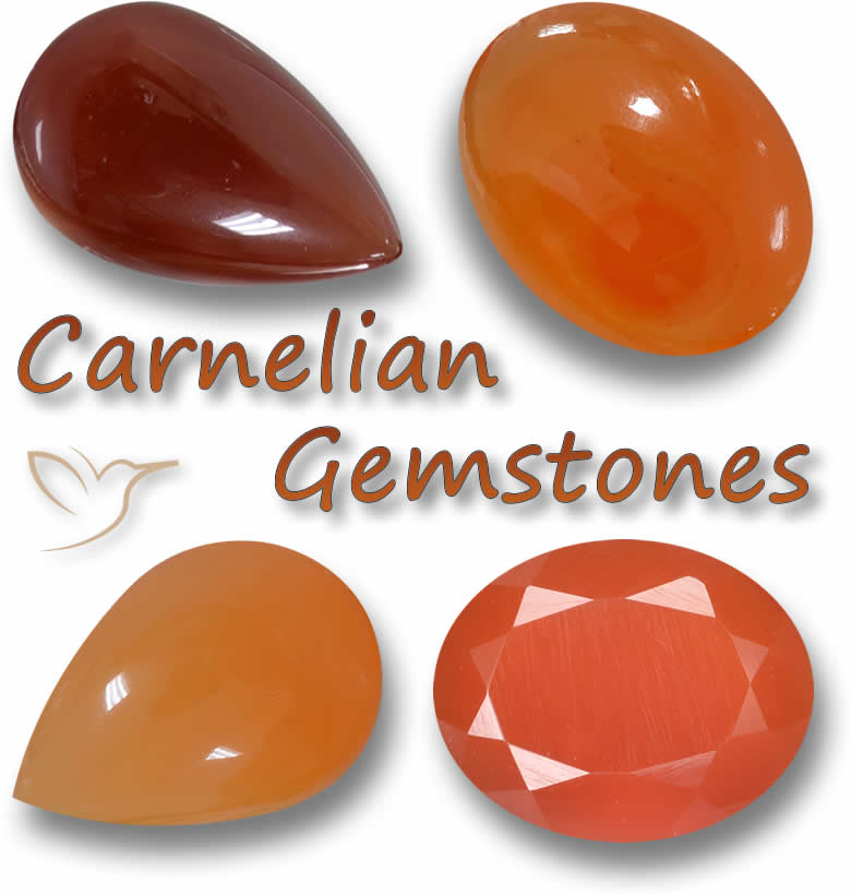 Piedras preciosas de cornalina
