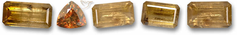 Piedras preciosas de casiterita