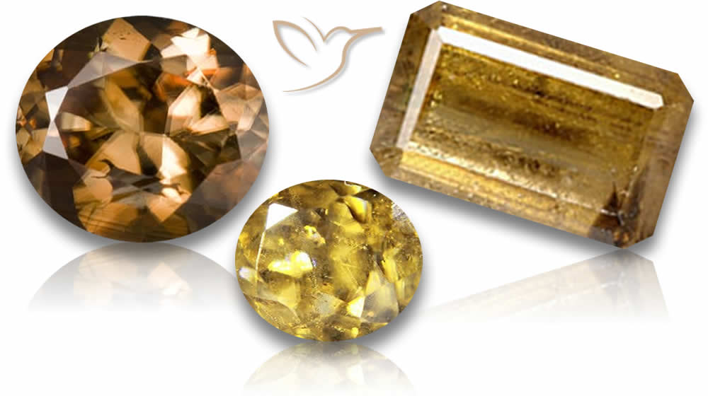 Piedras preciosas de casiterita
