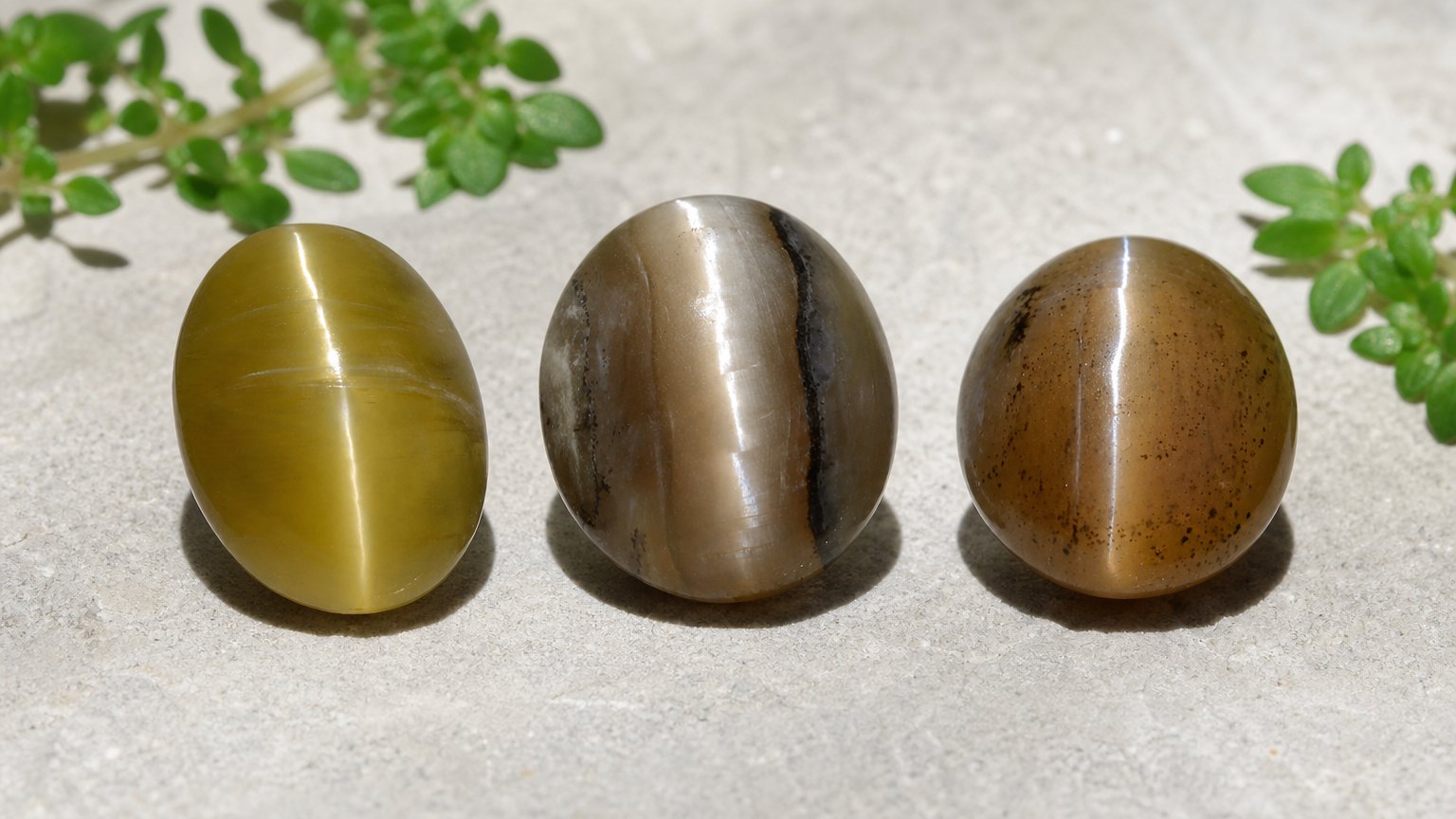 Gemas de ópalo ojo de gato natural: guía de compra