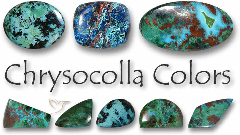 Colores de la crisocola