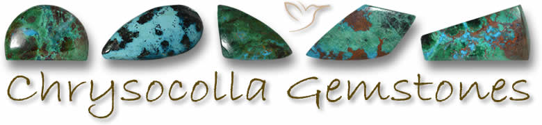 Piedras preciosas de crisocola