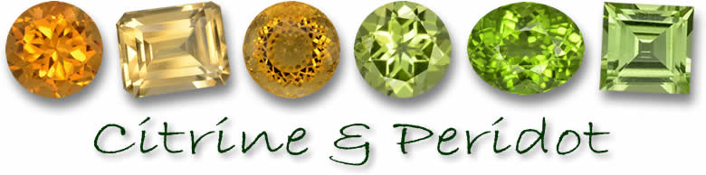Citrino y Peridotos