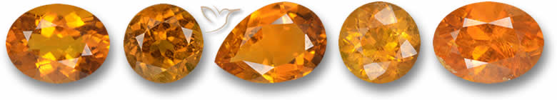 Piedras preciosas de clinohumita