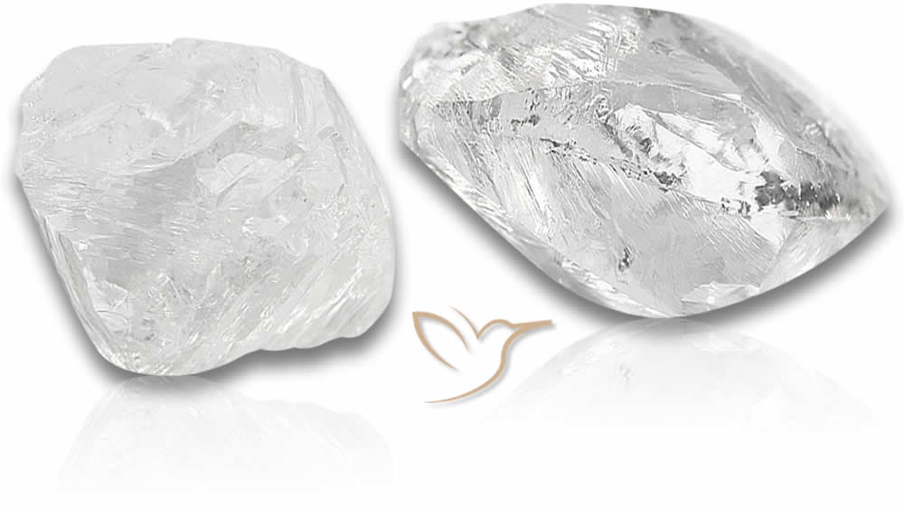 Diamante blanco - Piedras en bruto