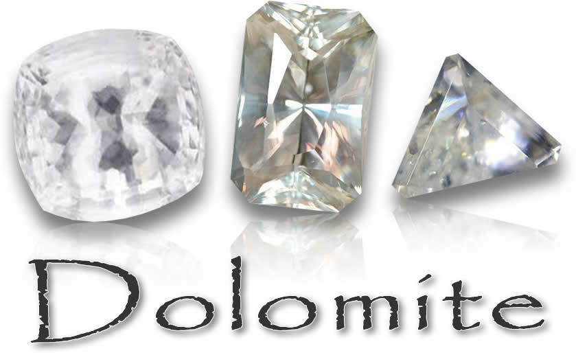 Piedras preciosas naturales de dolomita