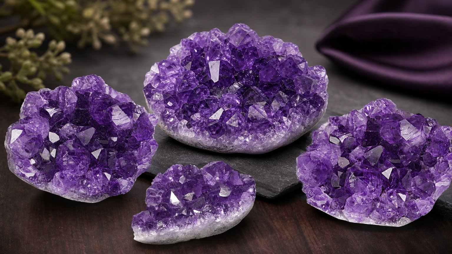 Gemas de amatista drusa natural: guía de compra