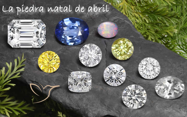 Piedras natales de abril en GemSelect