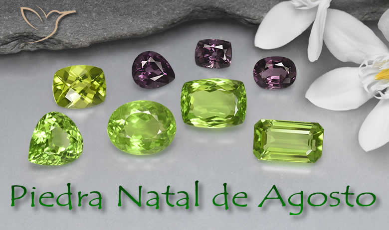 Piedra natal de agosto