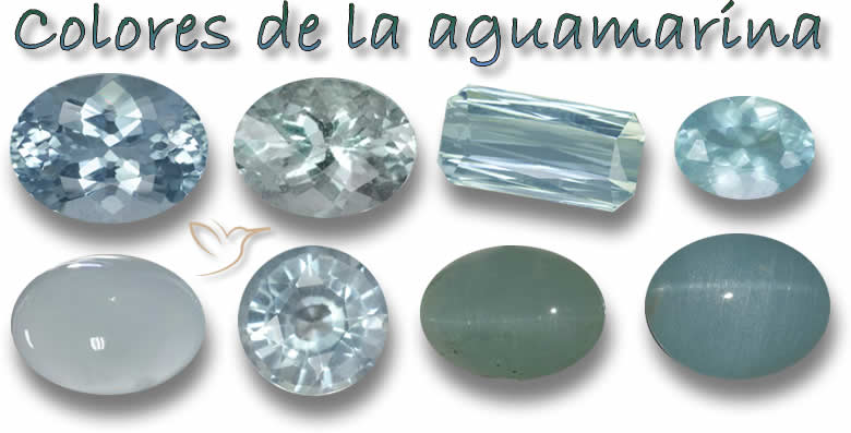Colores de la aguamarina