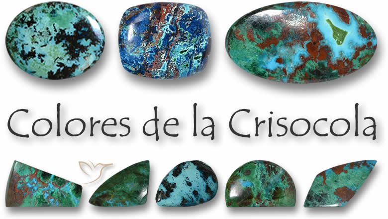 Colores de la crisocola