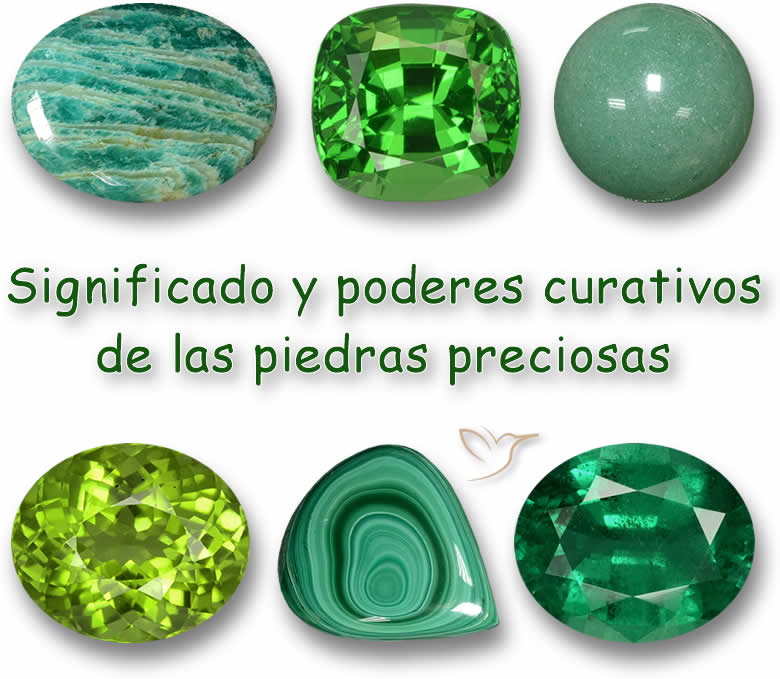 Las piedras preciosas y los elementos