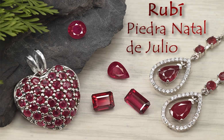 Piedras natales de julio en GemSelect