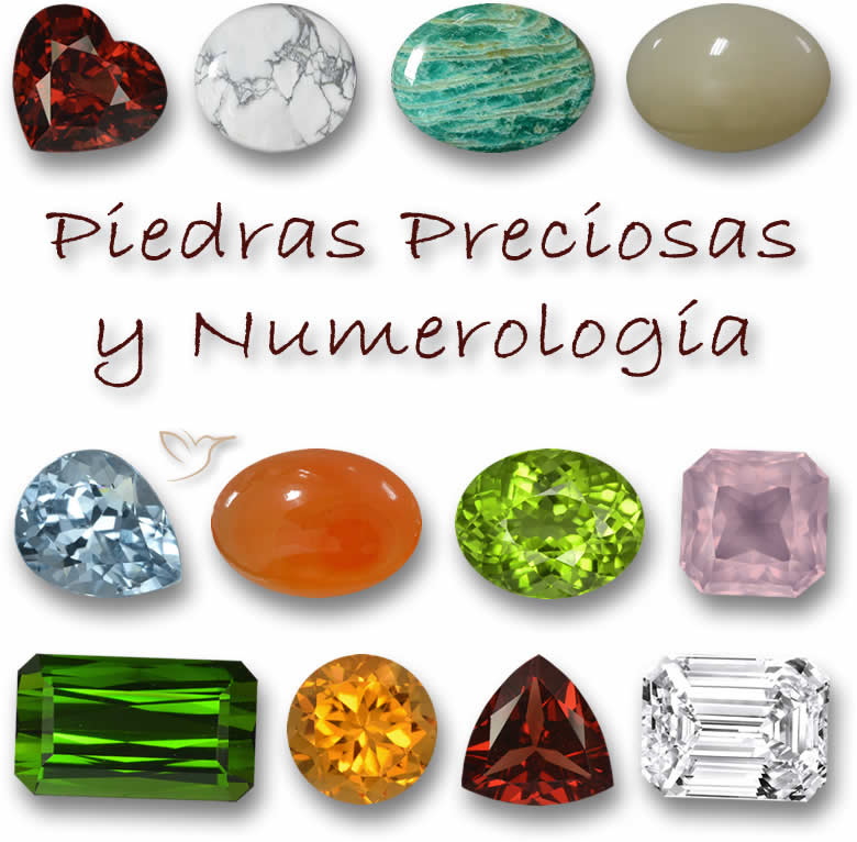 Piedras preciosas y numerología
