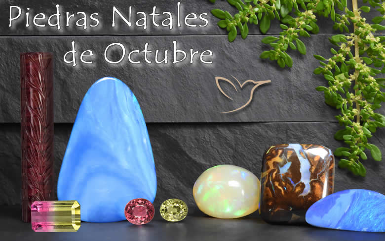 Piedras natales de octubre en GemSelect