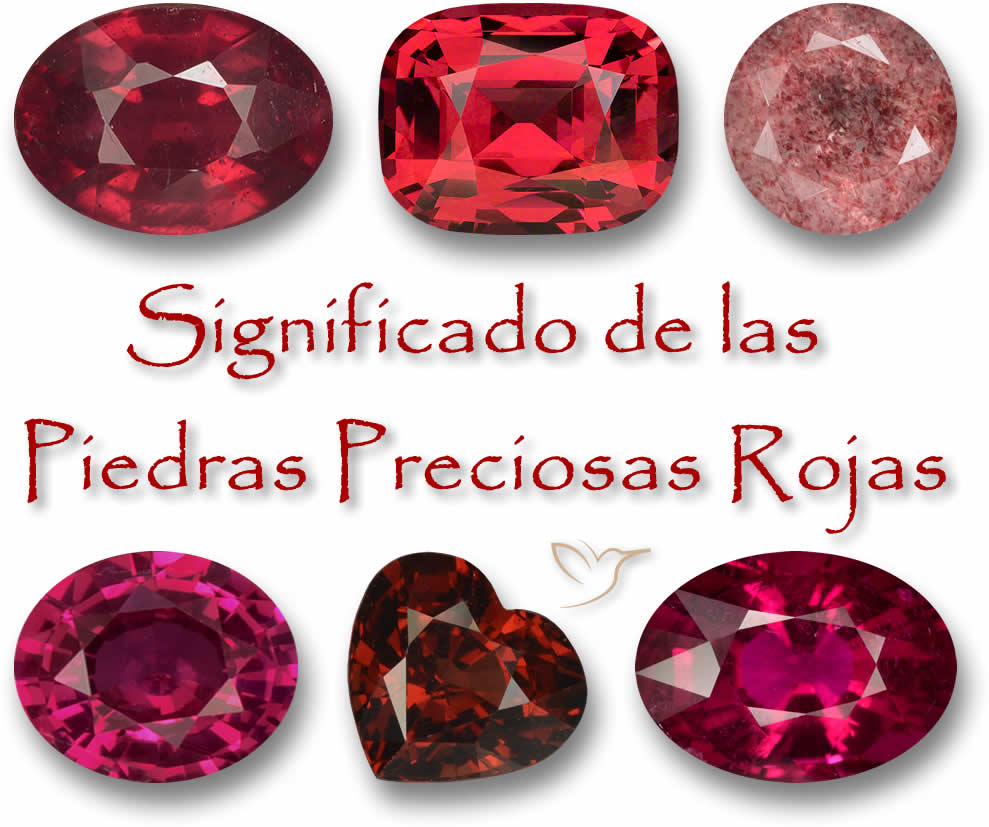 Significado de las piedras preciosas rojas
