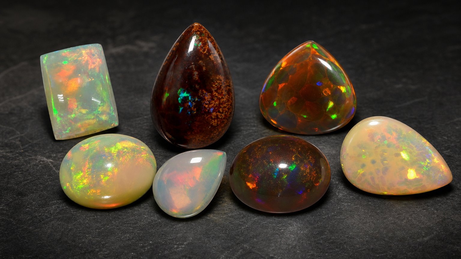 Gemas de ópalo etíope natural: guía de compra