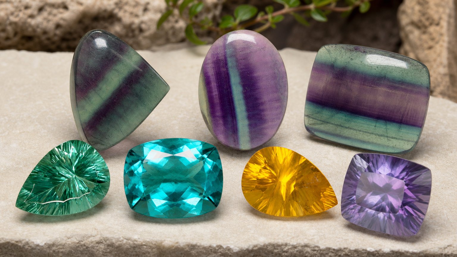 Gemas de fluorita natural: guía de compra