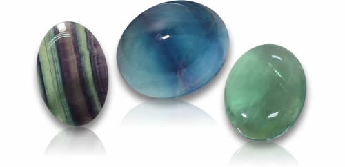 Tienda Cabujón de fluorita Piedras Preciosas