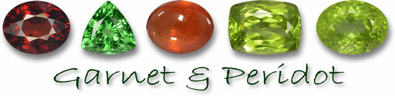 Granates y Peridotos