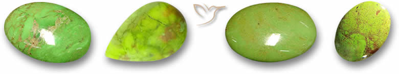Piedras preciosas de gaspeita