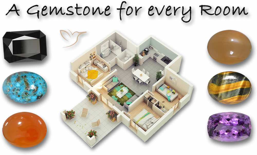 Una piedra preciosa para cada habitación