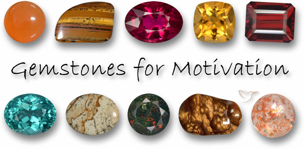 Piedras preciosas para la motivación