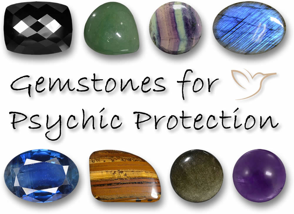 Piedras preciosas para protección psíquica