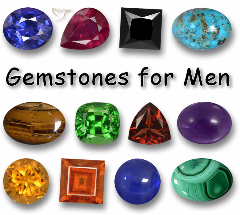 Piedras preciosas para hombres