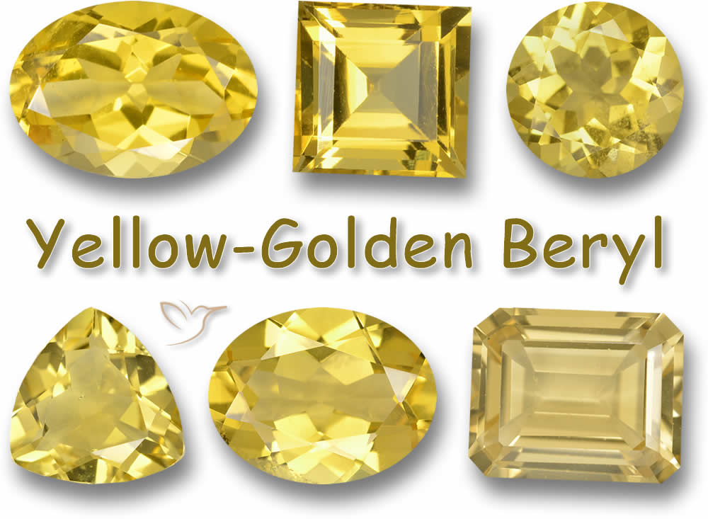 Comprar piedras preciosas de berilo dorado