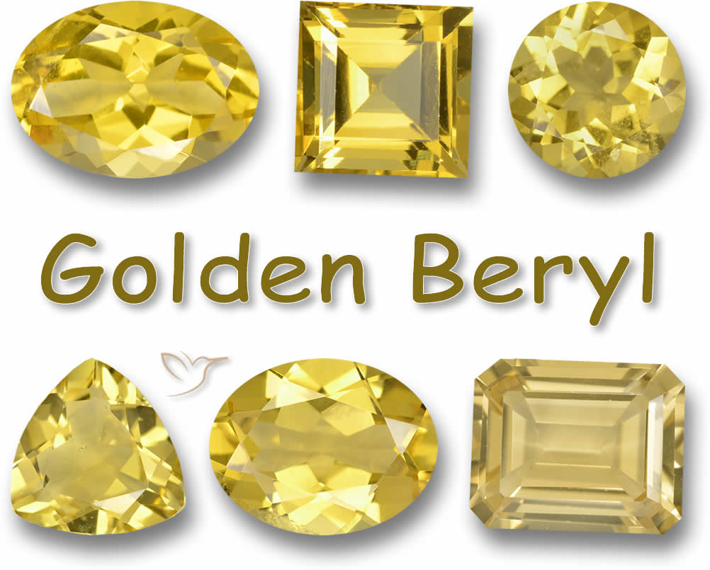 Comprar piedras preciosas de berilo dorado