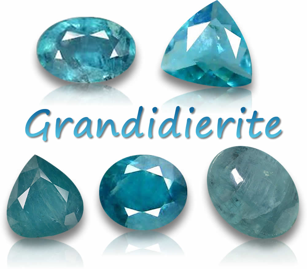 Piedras preciosas de grandidierita